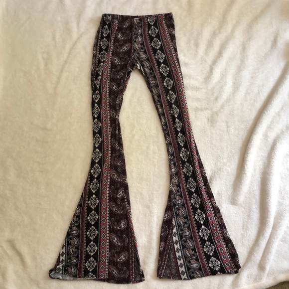 boho flare leggings